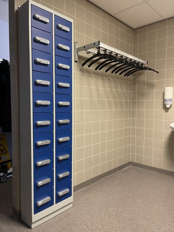 Mini lockers garderobe