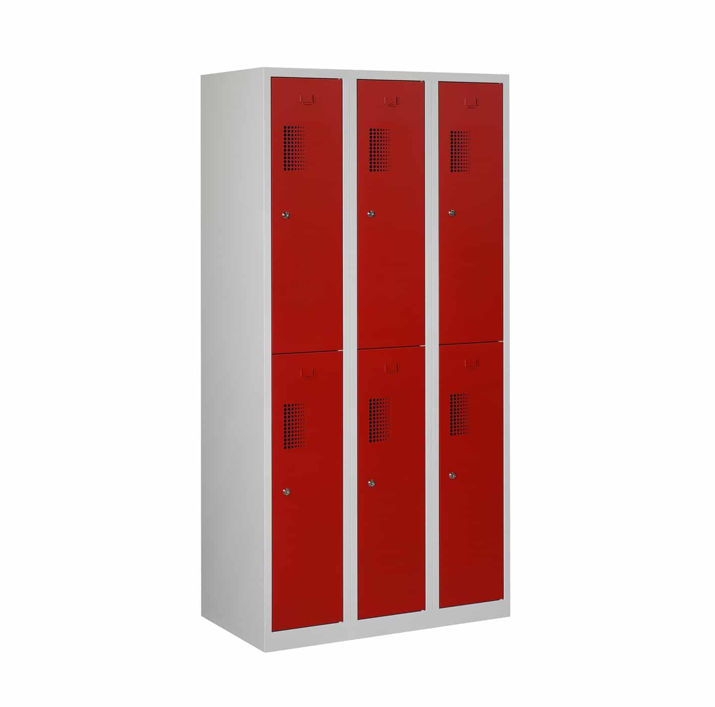 2-deurs Easy Line P 30 3 kolommen rood
