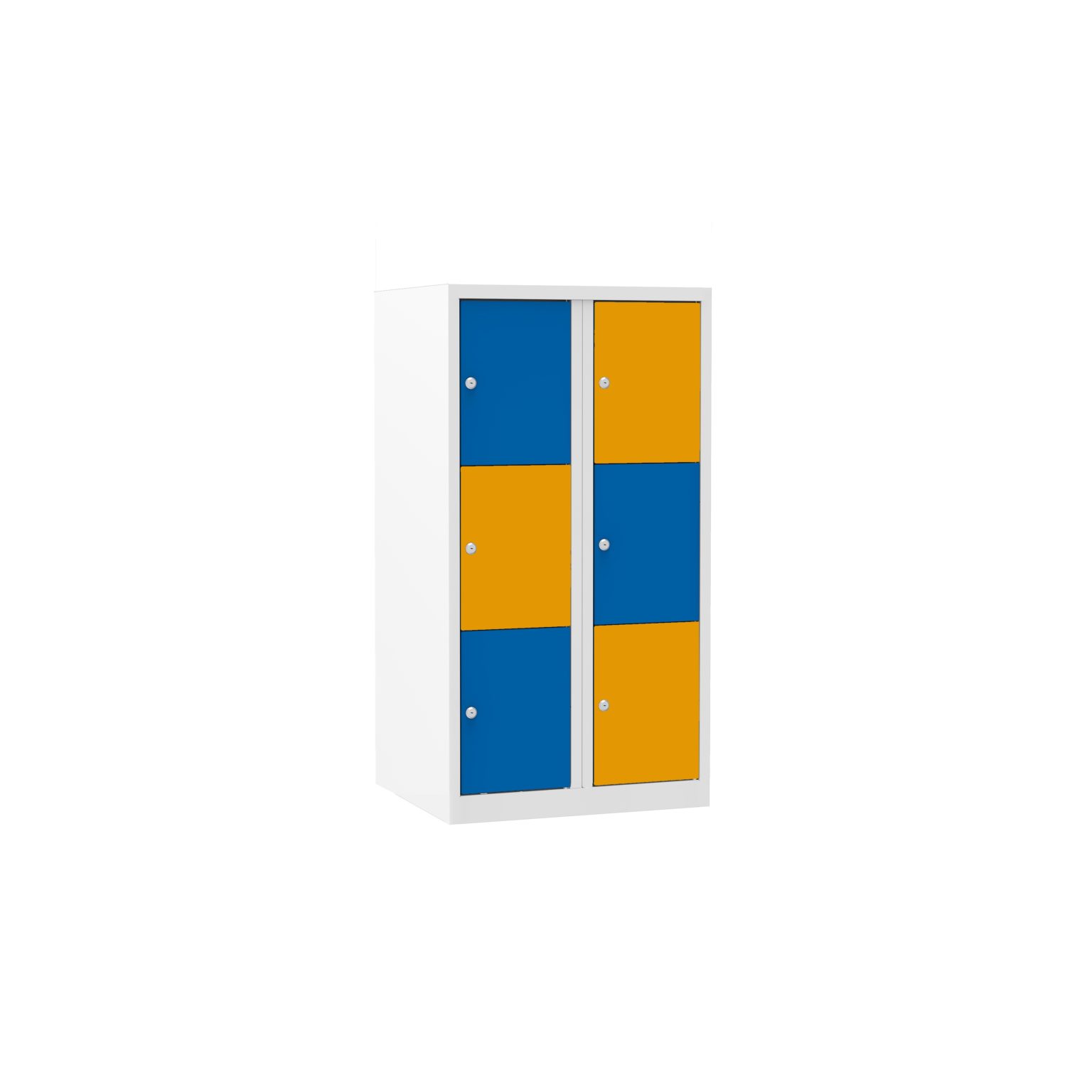 Multi color 3 deurs blauw 30 2 kolommen 2
