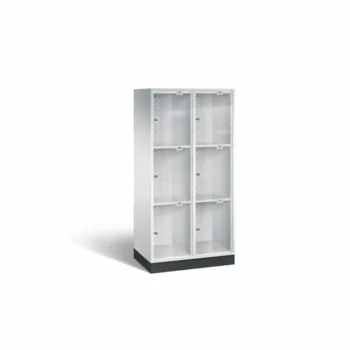 acrylglas locker 6 deurs