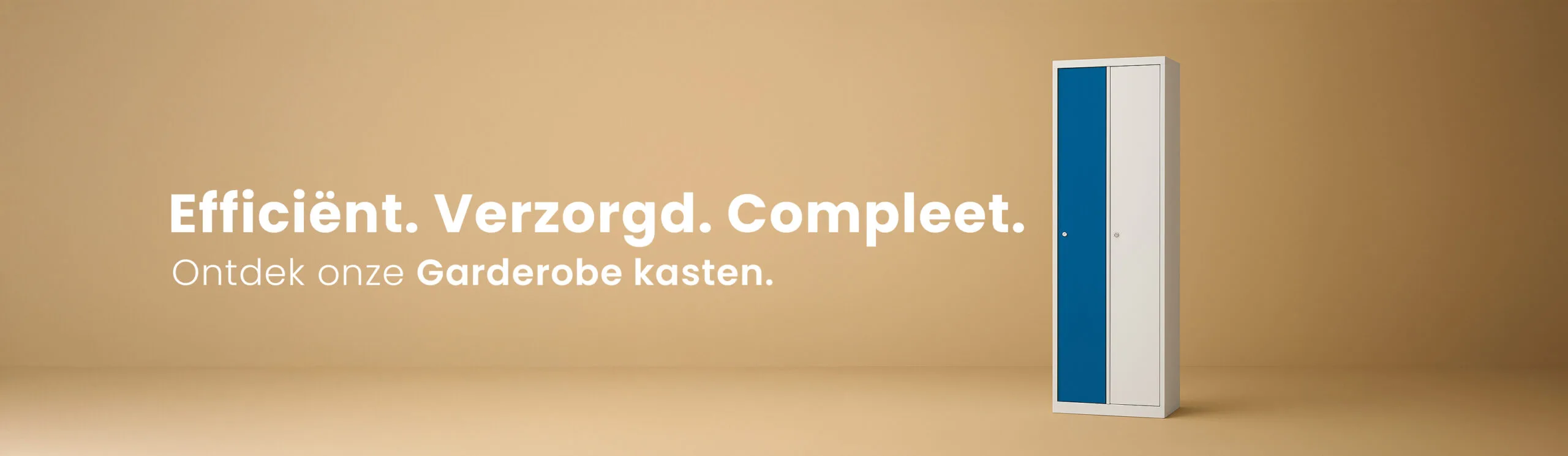 Garderobe lockerkasten in metaal